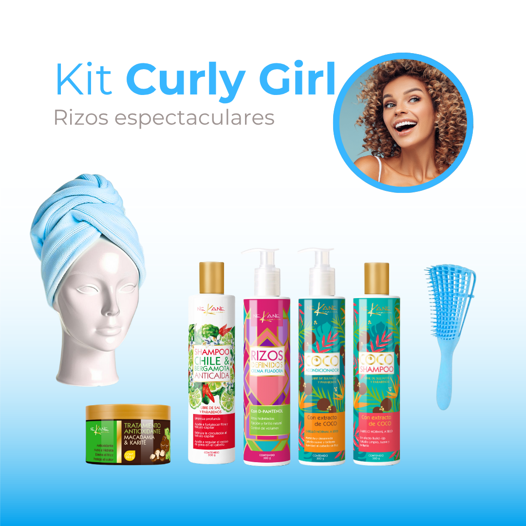 Kit Método Curly Girl NEKANE