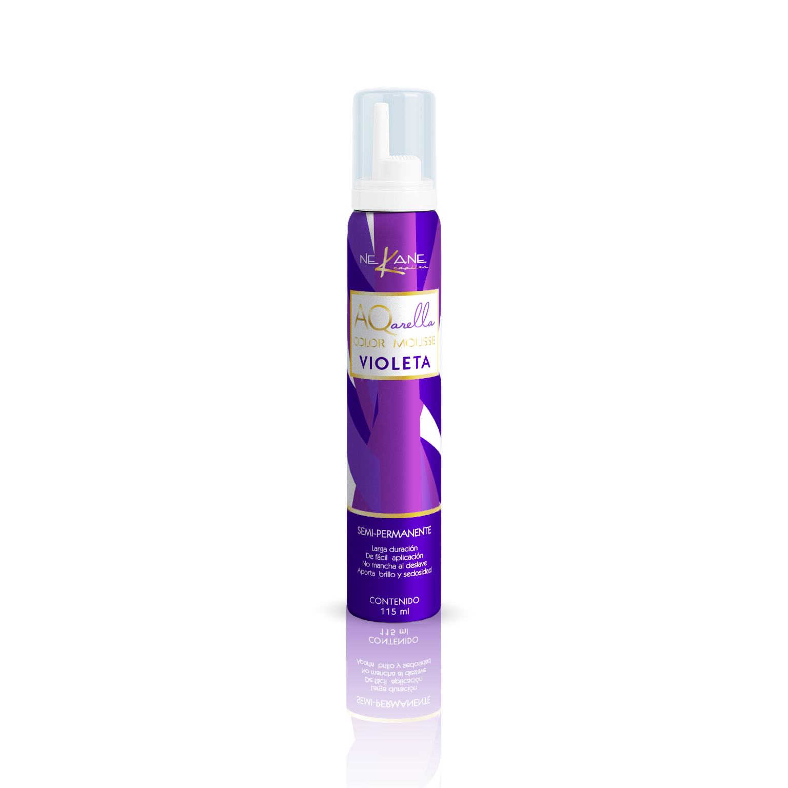 AQarella Mousse Violeta 115ml