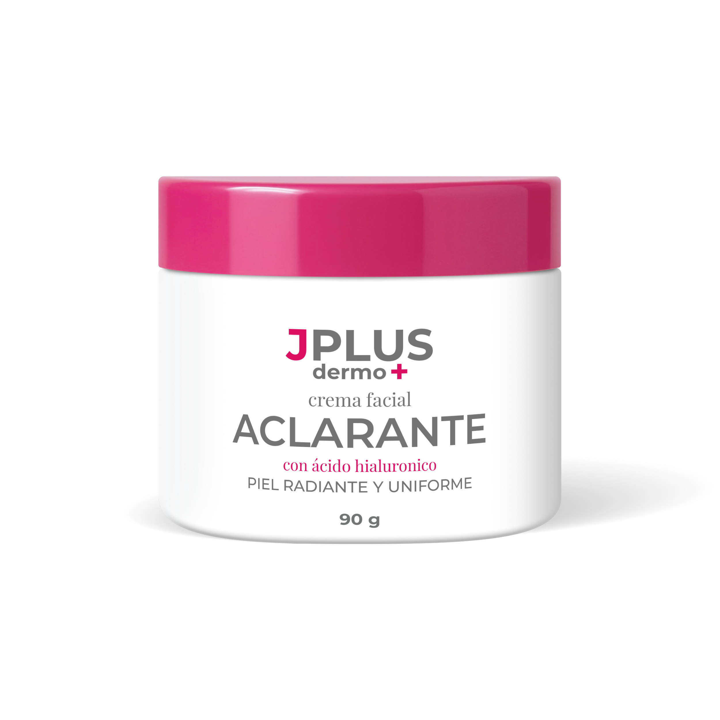 Crema facial Aclarante con ácido hialurónico 90 g.