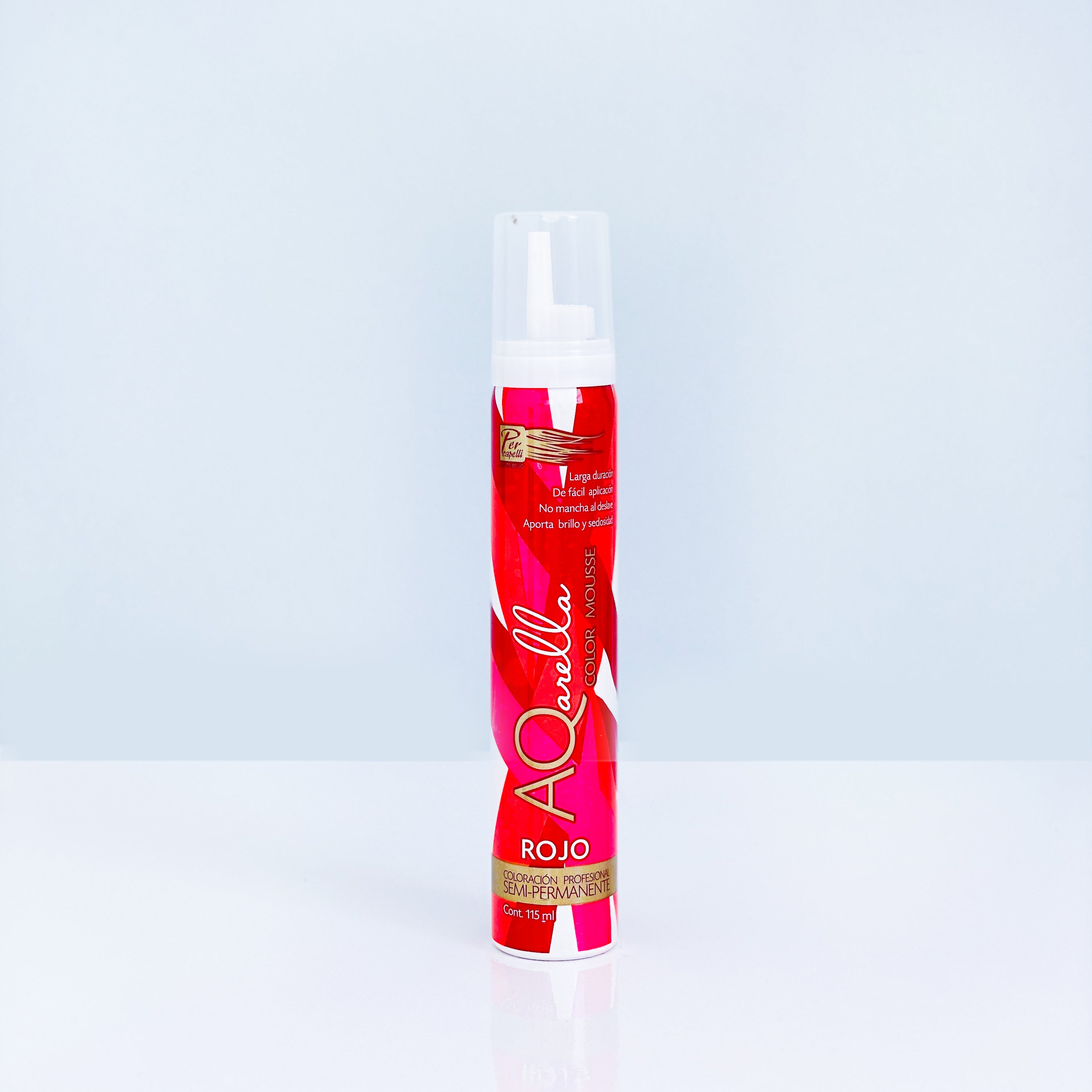 AQarella Mousse Rojo 115ml